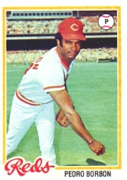 1978 Topps Baseball Cards      220     Pedro Borbon